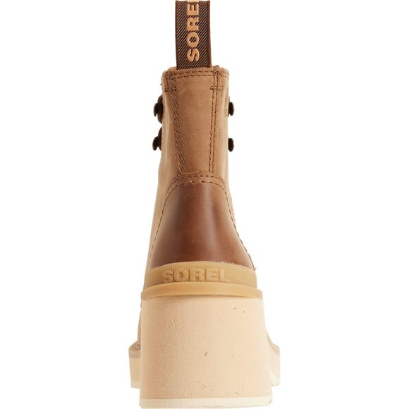 NEW Sorel  Hi-Line Heel Lace Boots - Waterproof, Leather For Women 1225 7s4 - Picture 5 of 6
